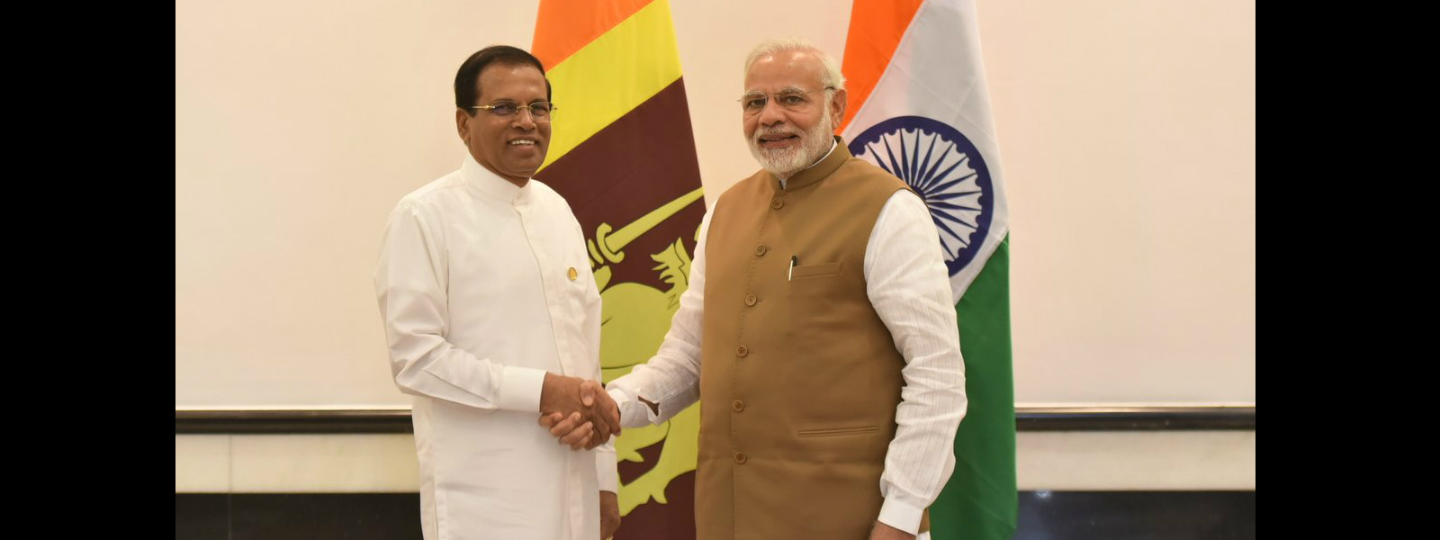 ஜனாதிபதி, மோடிக்கிடையில்  பேச்சுவார்த்தை