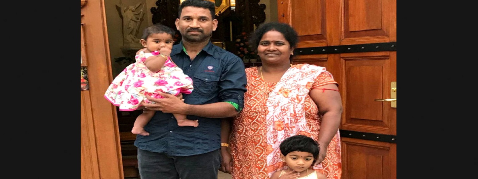 இலங்கைக் குடும்பத்தை தங்க அனுமதிக்குமாறு கோரிக்கை