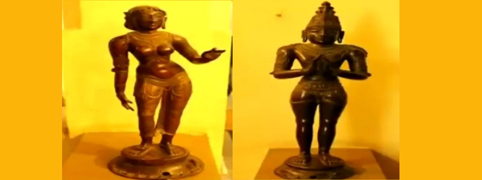60 ஆண்டுகளுக்கு முன்னர் காணாமற்போன சிலைகள் மீட்பு 