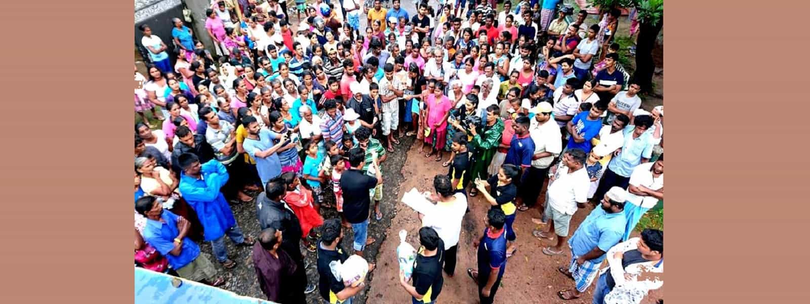 இரண்டாவது நாளாக நிவாரண யாத்திரை 