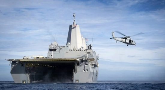 USS Anchorage போர்க்கப்பல் திருகோணமலையை அடைந்தது
