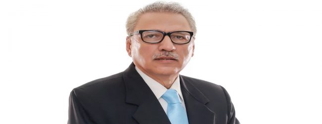 பாகிஸ்தானின் புதிய ஜனாதிபதியாக ஆரிஃப் அல்வி தெரிவு