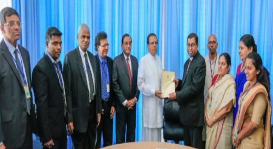 இடைக்கால அறிக்கை ஜனாதிபதியிடம் கையளிப்பு