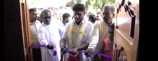 முல்லைத்தீவில் நிர்மாணிக்கப்பட்ட வீடுகள் கையளிப்பு