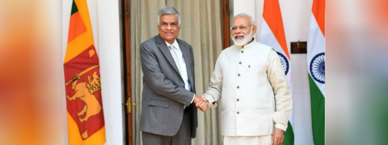 இலங்கை - இந்திய பிரதமர்கள் சந்திப்பு 