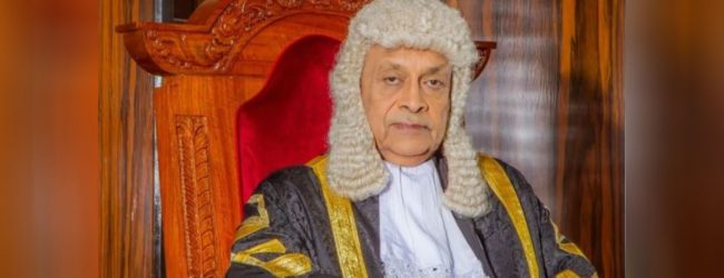 சபாநாயகர் விசேட அறிக்கை 