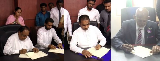 கடமைகளைப் பொறுப்பேற்றுள்ள புதிய அமைச்சர்கள் 