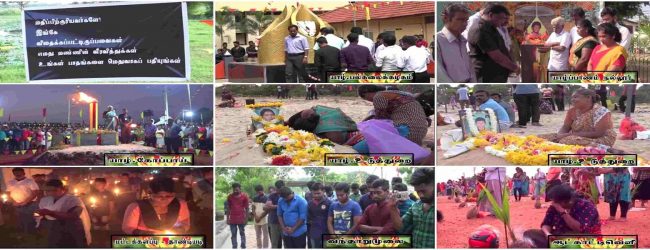 வடக்கு, கிழக்கில் மாவீரர் தின நினைவேந்தல் 