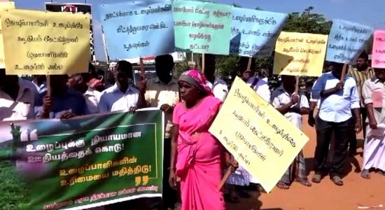 நாடெங்கிலும் ஆர்ப்பாட்டங்கள் முன்னெடுப்பு