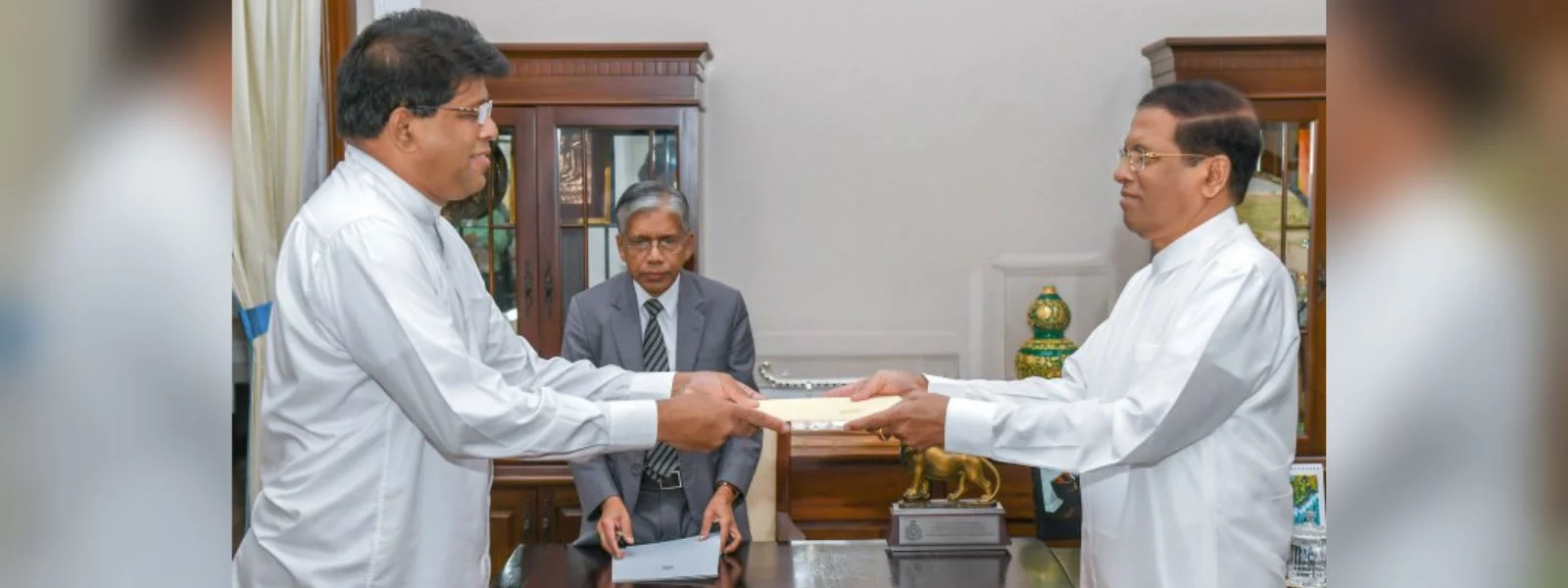 இராஜாங்க அமைச்சராக அஜித் மானப்பெரும பதவியேற்பு 