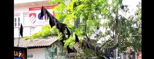 புத்தளத்தில் மூன்று நாட்கள் கறுப்பு தினம்