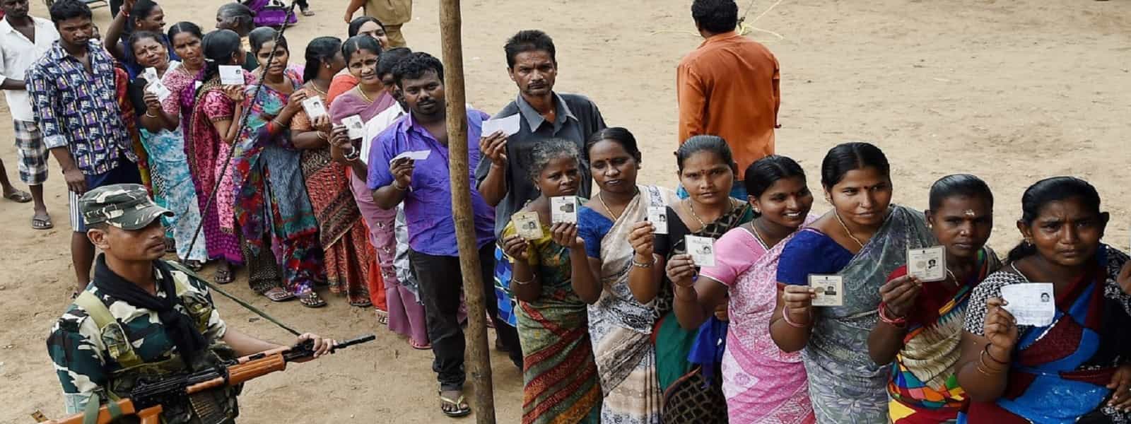 மக்களவைத் தேர்தல்:தமிழகத்தில் 69.55% வாக்குப்பதிவு