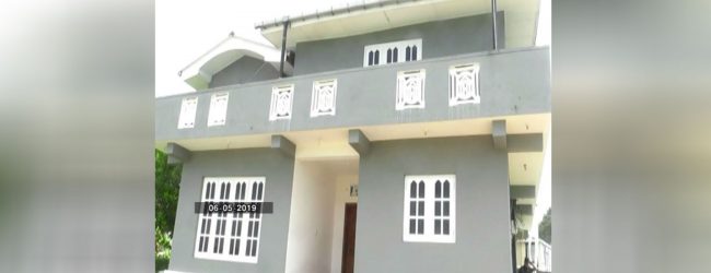 பயங்கரவாதிகள் பயிற்சிபெற்றதாக சந்தேகிக்கும் வீடு 