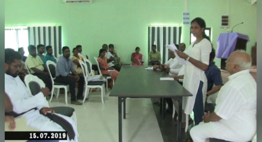 மன்னார் சென்லூசியா விளையாட்டு மைதான புனரமைப்பு தொடர்பான விசேட கூட்டம்