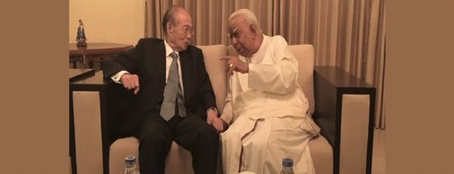 யசுஷி அகாஷி - சம்பந்தன் சந்திப்பு 