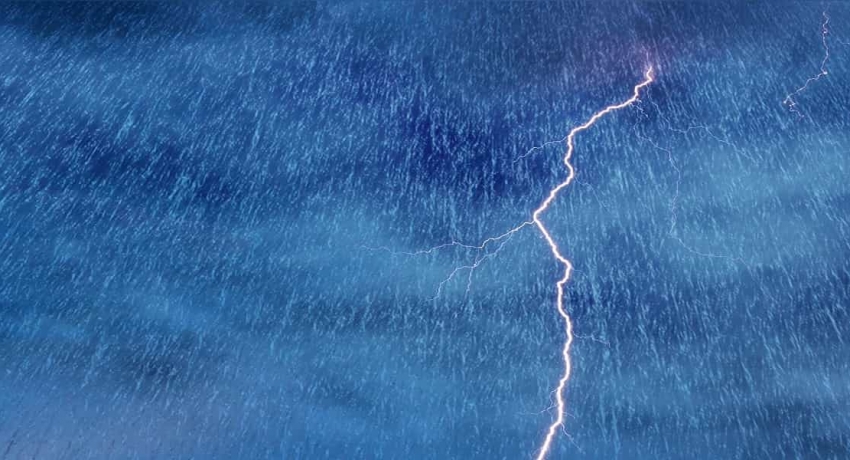 நாட்டின் பல பாகங்களில் இடியுடன் கூடிய மழை