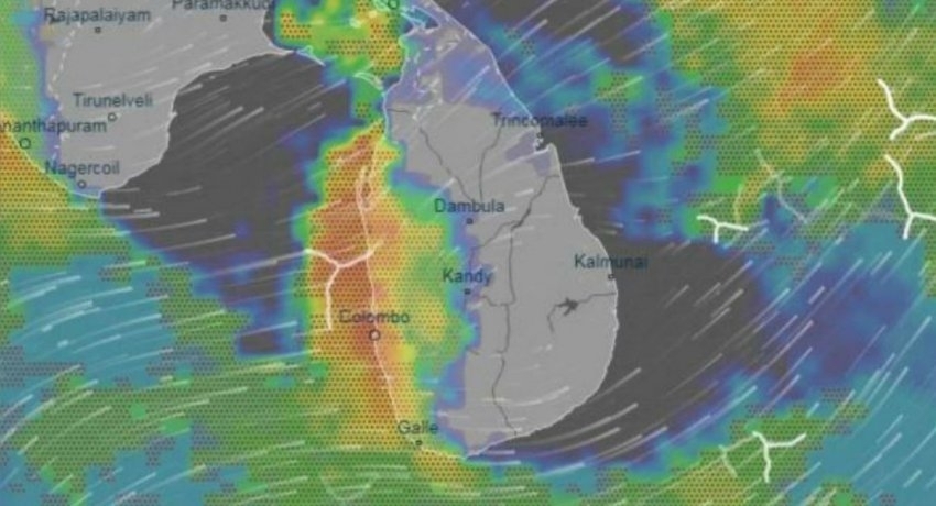 இடியுடன் கூடிய மழை பெய்யும் சாத்தியம்