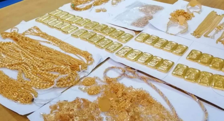 39 மில்லியன் ரூபா பெறுமதியான தங்கத்துடன் கட்டுநாயக்க விமான நிலைய ஊழியர் கைது