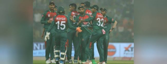 இந்தியாவுடனான முதலாவது T20 இல் பங்களாதேஷ் வெற்றி