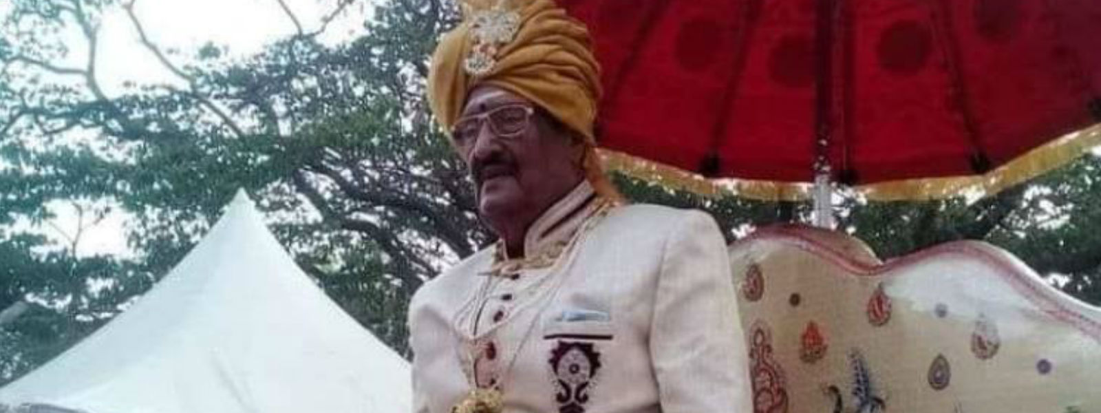 சிங்கம்பட்டி ஜமீன்தார் காலமானார்  ​