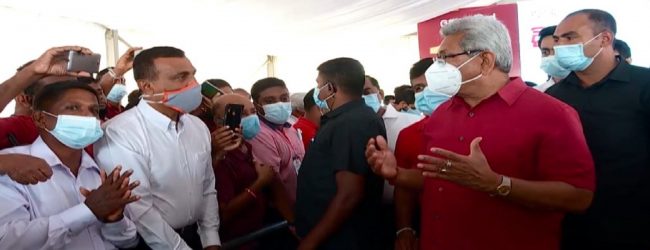 போதைப்பொருள்: தகவல் வழங்குமாறு ஜனாதிபதி கோரிக்கை