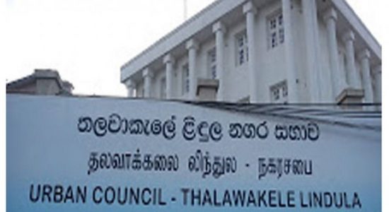 லிந்துலை நகரசபை தலைவர் பதவி இடைநிறுத்தம்