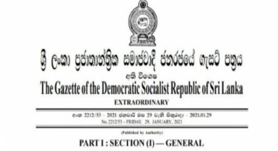 ஜனாதிபதியினால் விசேட ஆணைக்குழுவொன்று நியமனம் 