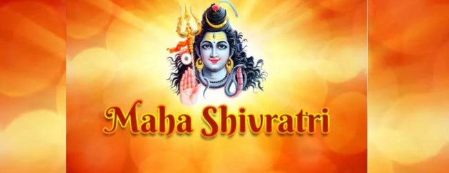 சிவராத்திரி விரதம் தொடர்பிலான பிரதமரின் ஆலோசனை 
