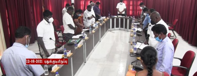 அமரர் ஆர். ராஜமகேந்திரன் அவர்களுக்கு மஸ்கெலியா, புதுக்குடியிருப்பு பிரதேச சபைகளில் அஞ்சலி