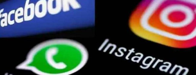 Facebook, Instagram மற்றும் WhatsApp தற்காலிகமாக செயலிழப்பு