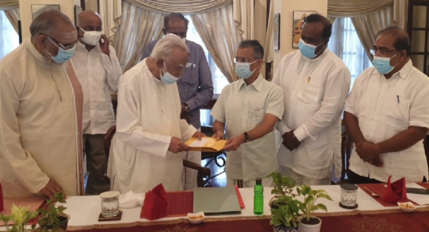 தமிழ் கட்சிகளின் கோரிக்கை கடிதம் கோபால் பாக்லேயிடம் கையளிப்பு