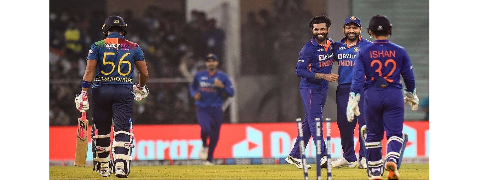 இலங்கையுடனான முதலாவது T20I: இந்தியா முன்னிலை