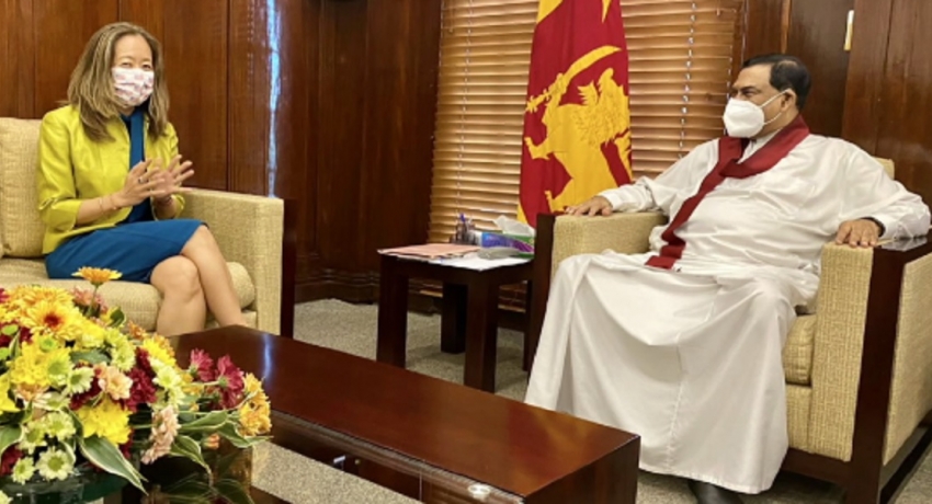 அமெரிக்க தூதுவரை சந்தித்தார் பசில் ராஜபக்ஸ