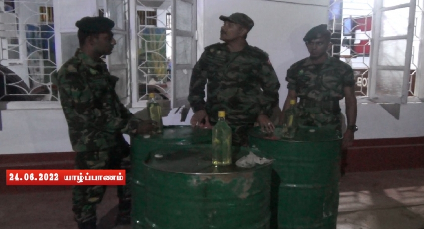 630 லிட்டர் டீசலுடன் மானிப்பாய் இளைஞர் கைது