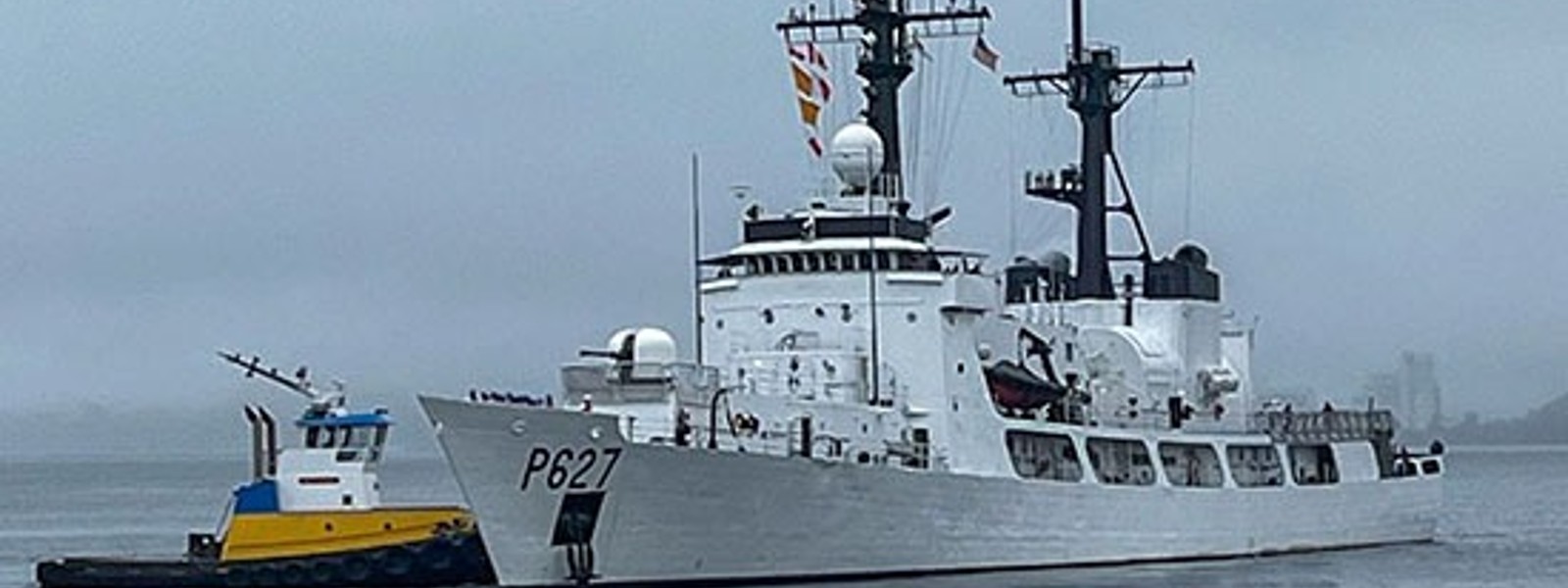 இலங்கை நோக்கிய பயணத்தை ஆரம்பித்த P 627 கப்பல்