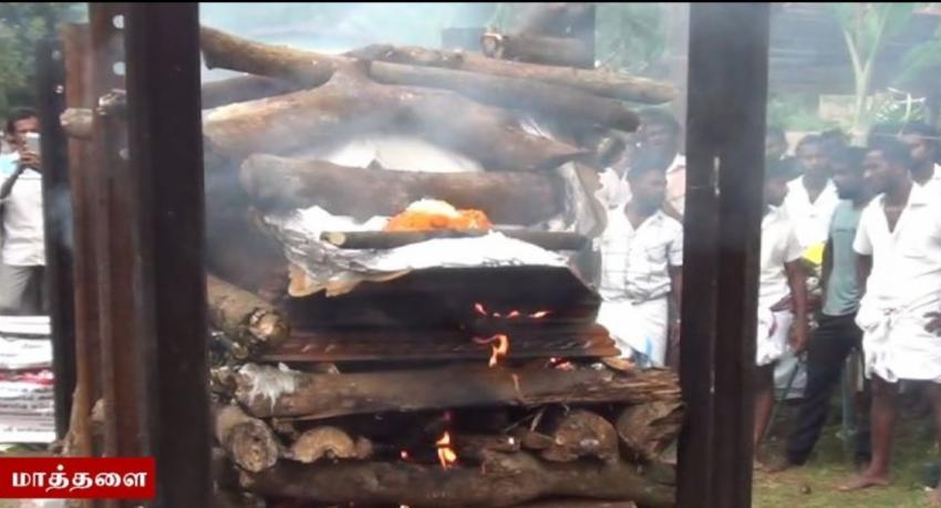 சிவஸ்ரீ மணி சிவானந்த குருக்களின் இறுதி ஊர்வலம்