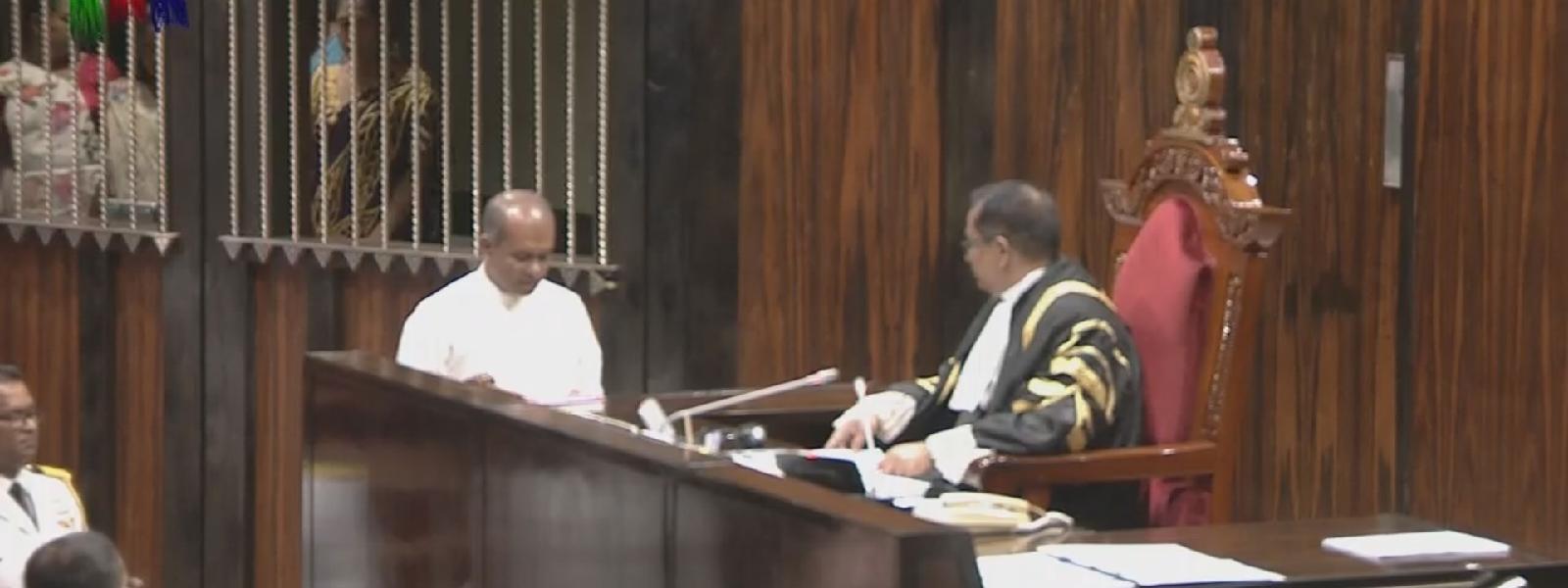 Sada Ranasinghe சமந்த ரணசிங்க பாராளுமன்ற உறுப்பினராக சத்தியப்பிரமாணம்