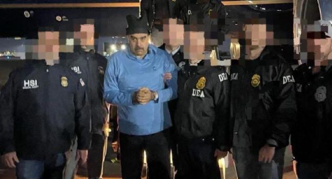 நியூயோர்க் அழைத்து வரப்பட்ட ஜனாதிபதி மதுரோ