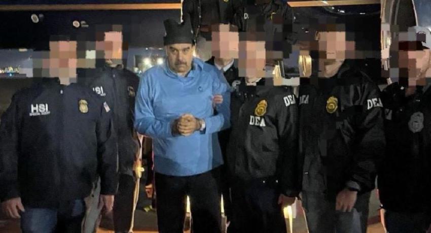 நியூயோர்க் அழைத்து வரப்பட்ட ஜனாதிபதி மதுரோ