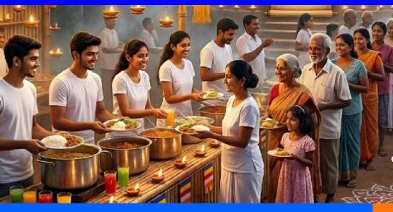 நாடளாவிய ரீதியில் 17,818 தானசாலைகள்
