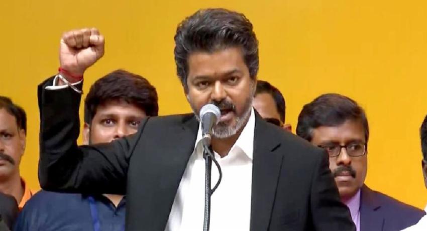 ஜோசப் விஜய் தமிழக முதல்வராக பதவிப்பிரமாணம்