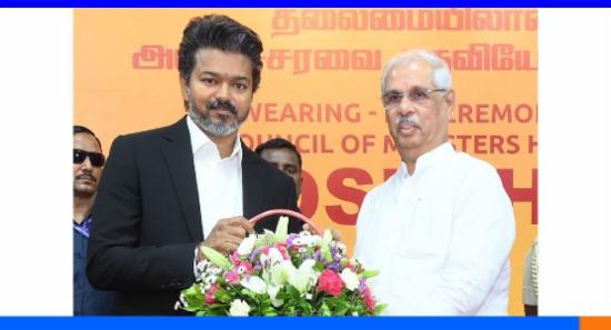 தமிழக ஆளுந​ராக இராஜேந்திர விஸ்வநாத் அர்லேகர்