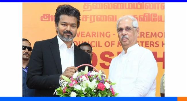 தமிழக ஆளுந​ராக இராஜேந்திர விஸ்வநாத் அர்லேகர்