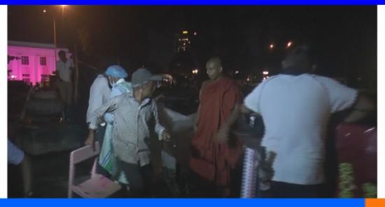 விகாரமகாதேவி பூங்கா சத்தியாக்கிரகம் இடைநிறுத்தம்